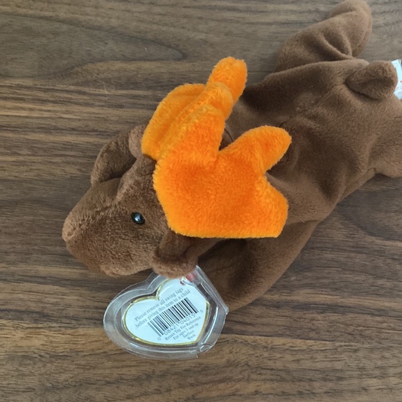 Chocolate Beanie Baby Moose 1993 - Picture 2 of 4